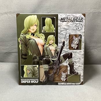 L GEAR SNIPER WOLF フィギュア コトブキヤ Amazon | 未開封 メタルギア ソリッド METAL GEAR SOLID 美少女
